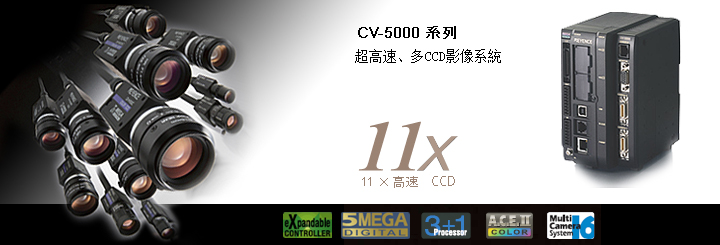 超高速，多CCD图像传感器